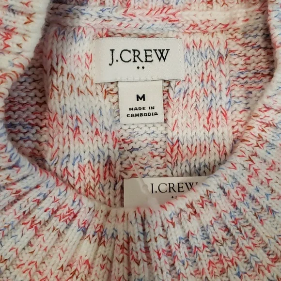 J.Crew knit cotton sweater NWT - Picture 4 of 6